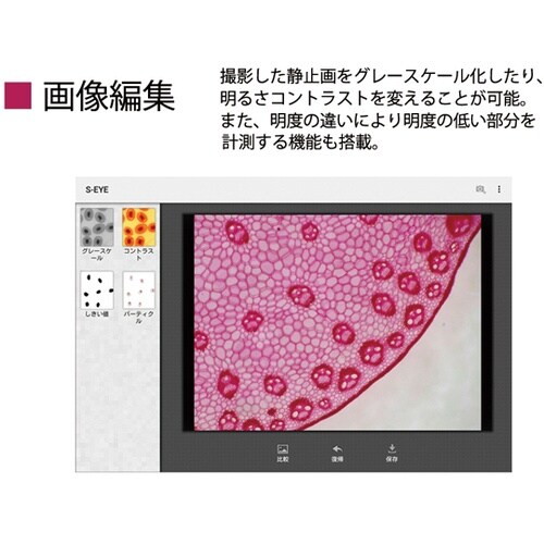 スマート顕微鏡 ズーム式(45倍ー360