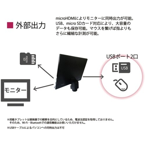 スマート顕微鏡 ズーム式(45倍ー360