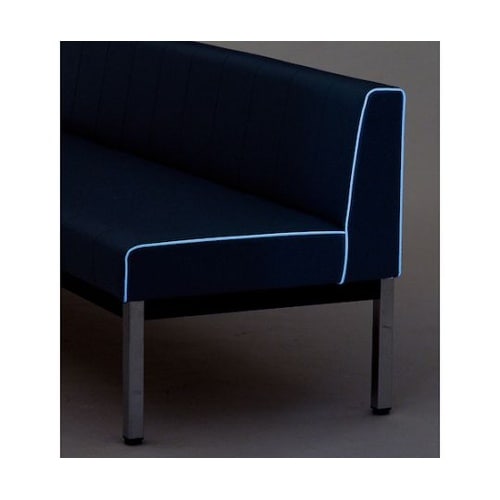 蓄光ロビーベンチ背付 W1800 グリー