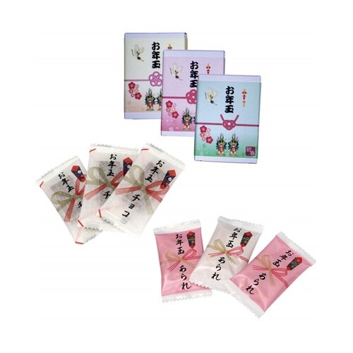 おみくじ付きお年玉チョコ 80個 38−