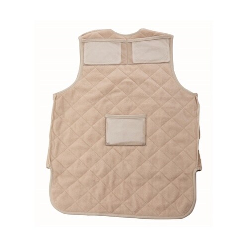 カイロポケット付きあったかキルティングベ