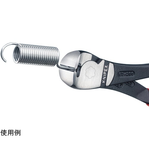 ハイレバーエンドニッパー 黒防錆コート