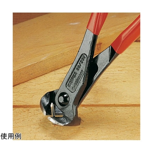 エンドカッティングニッパー 黒防錆コート