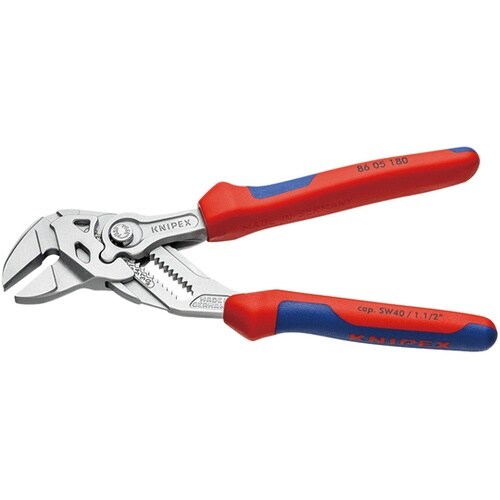 プライヤーレンチ パック入り 180mm