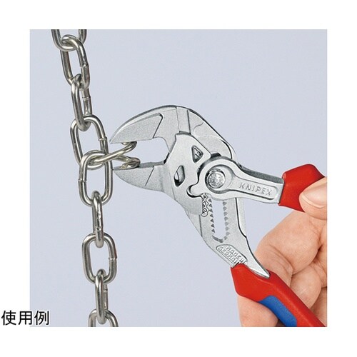 プライヤーレンチ パック入り 180mm