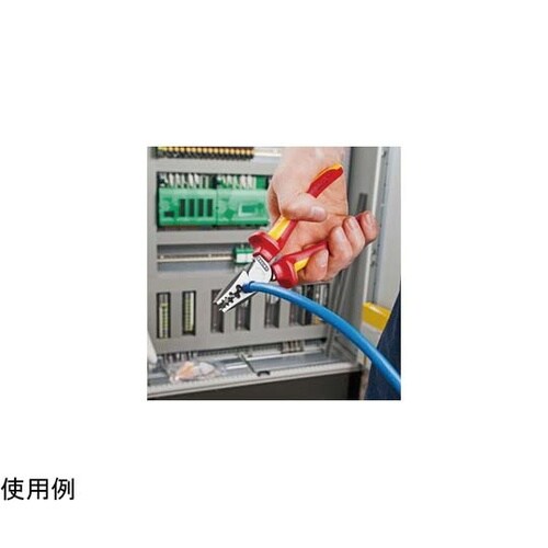 エンドスリーブ用絶縁圧着ペンチ 180m