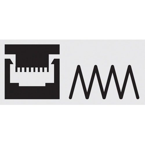 ウエスタンプラグ圧着ペンチ 6/8ピン