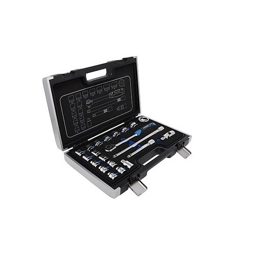 差込角1/2DR 21PC ショートソケ