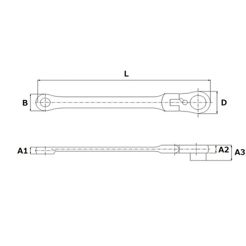 72ギア 超ロングフレキシブルメガネ S