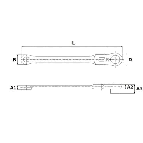 72ギア 超ロングフレキシブルメガネ S