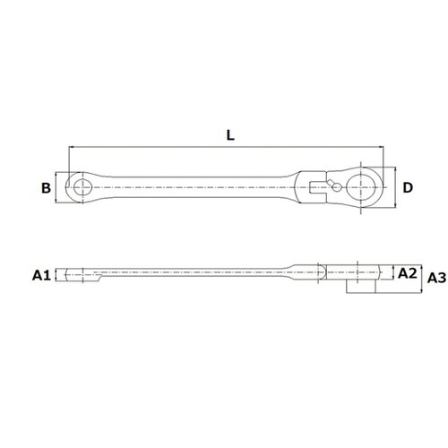 4本組 72ギア 超ロングフレキシブルメ