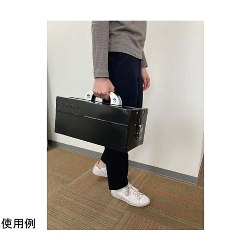 両開き工具箱 DIYツールボックス ブラ
