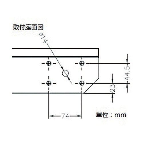 固定キャスター 54071 54073