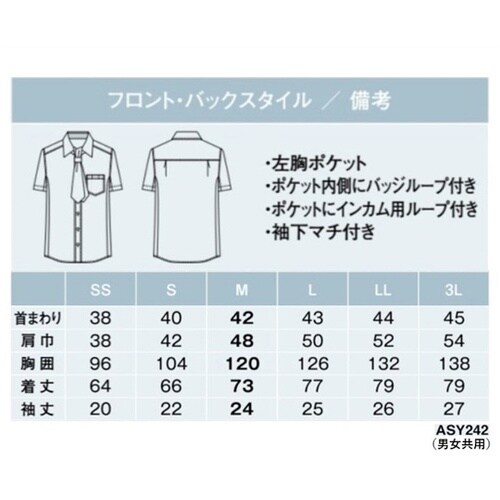 AMUS−NET シャツブラウス 242