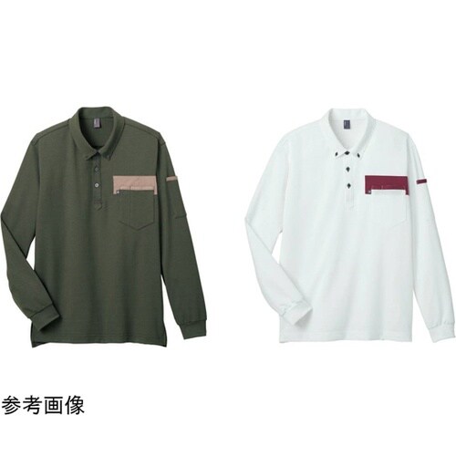 CAREAN 長袖ポロシャツ T/C K