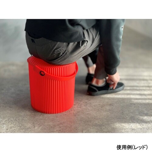 カラーバケット203(フタ付き)ブルー