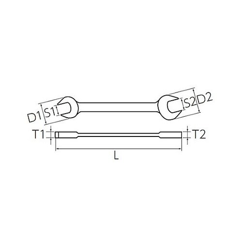 20x22mm 両口スパナ EA615B