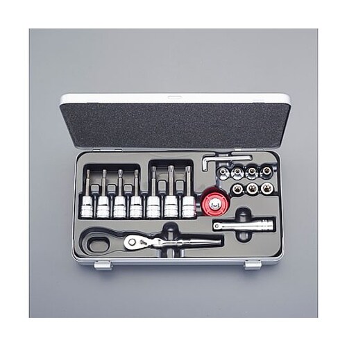 3/8”DR T型&E型トルクスビットソ