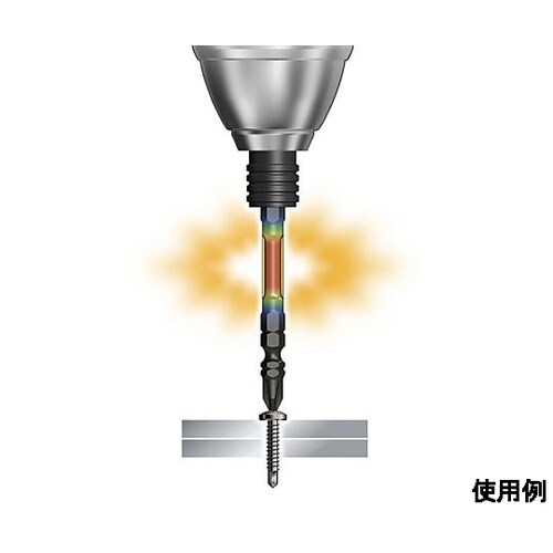 5本組 衝撃吸収ビット(高硬度) EA8