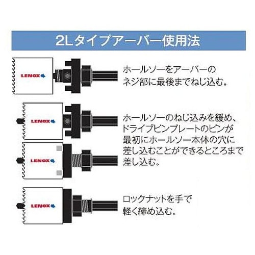 32−152mm/13mm ホールソー用
