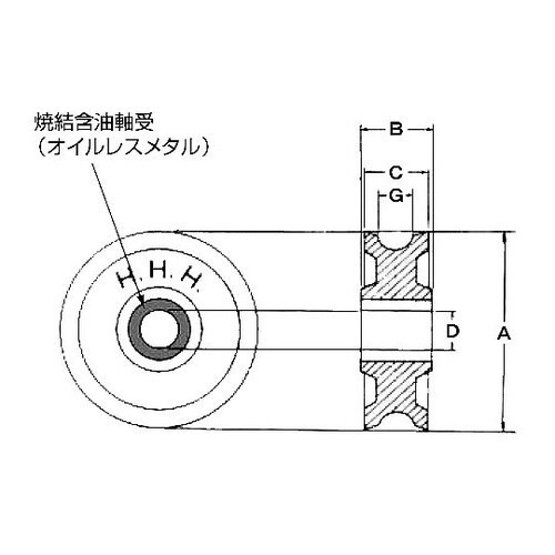 100x15mm シーブ EA987HR