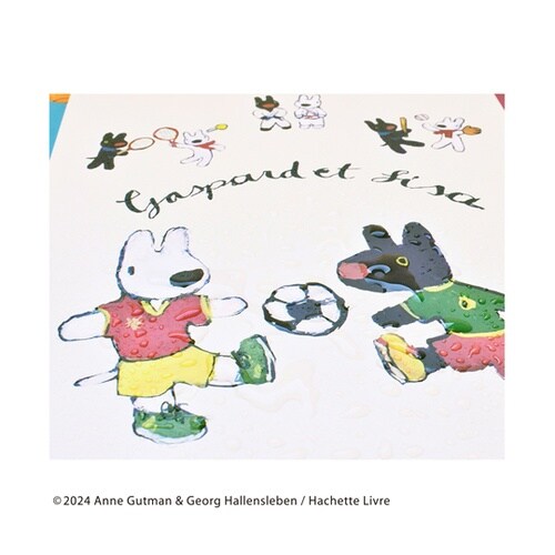 リサとガスパール クリップボード spo