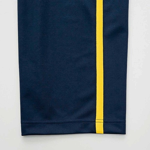 ケアワークパンツ ネイビー×イエロー M