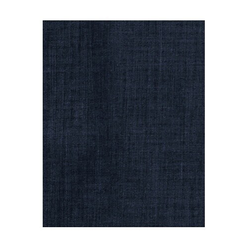 スタンドカラー和シャツ ネイビー S F