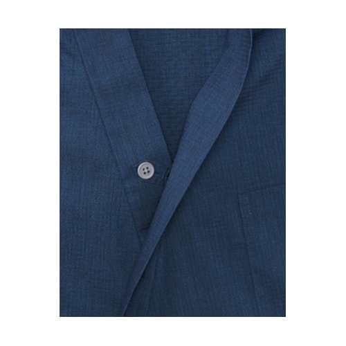 作務衣(上衣) ブルー M FJ0712