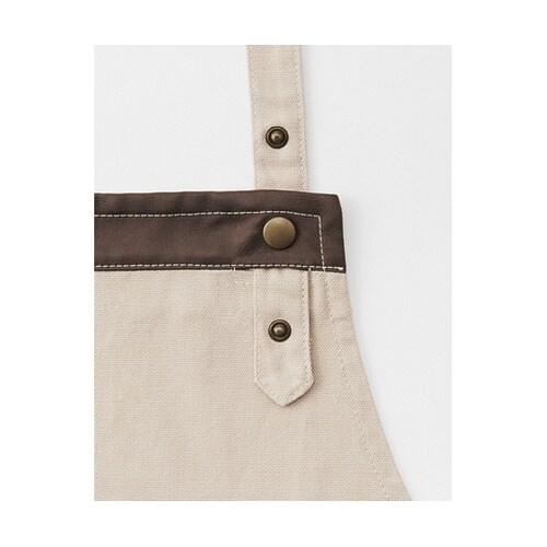 胸当てエプロン ベージュ FK7203