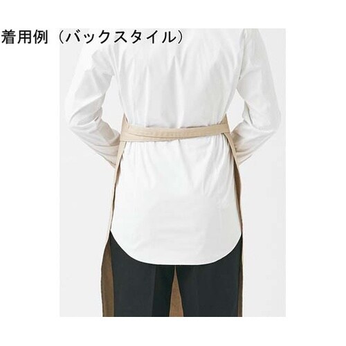 胸当てエプロン ベージュ FK7203