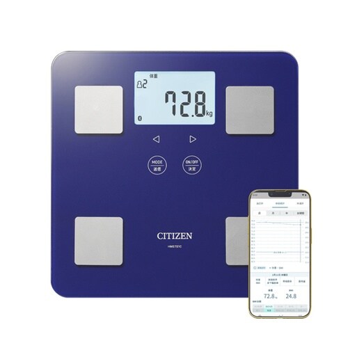 体組成計 ネイビー HMS721C−NV