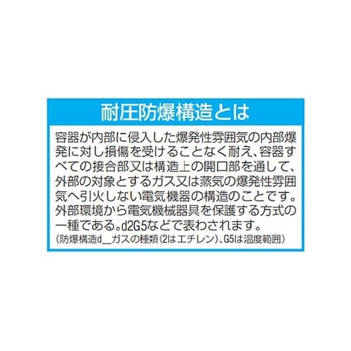 11W 作業灯/LED(耐圧防爆型) E