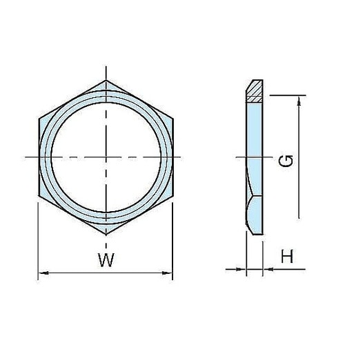 G2” オイルウインドウ用ナット EA9