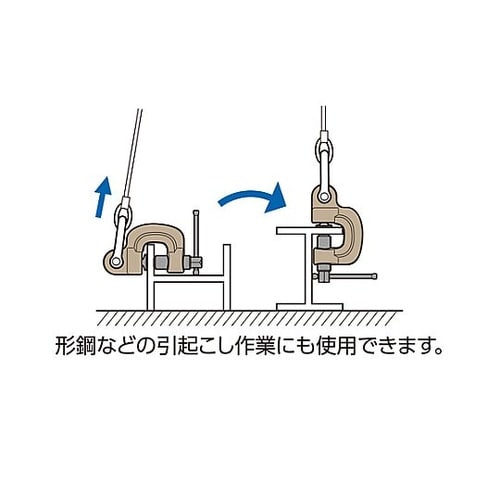0.5ton スクリュークランプ(J型/