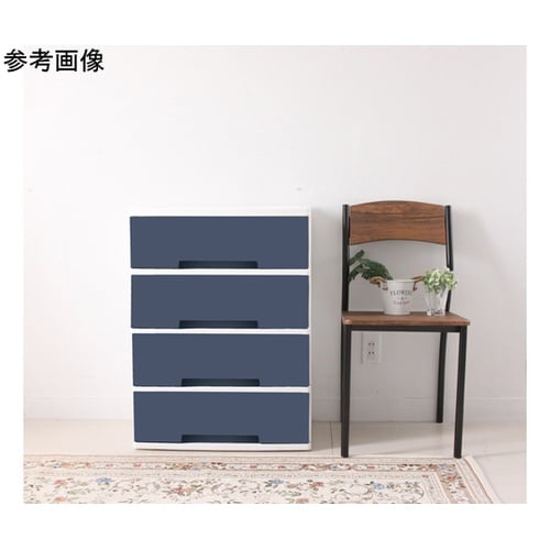 二ューライフワイド収納BOX 4段 ネイ