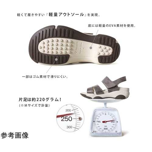 厚底EVAサンダル ホワイト S(22.