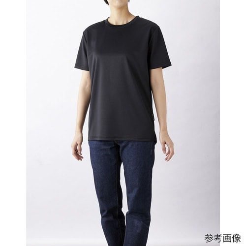 リサイクルポリエステルTシャツ ブラック