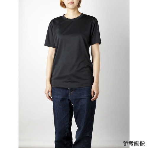 リサイクルポリエステルTシャツ ブラック