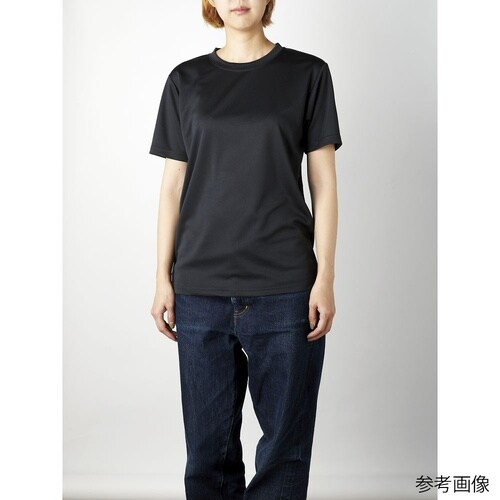 リサイクルポリエステルTシャツ ブラック