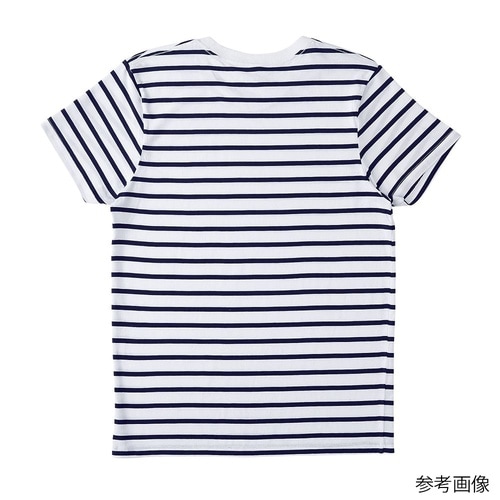 ナローボーダーTシャツ ホワイト/ブラッ