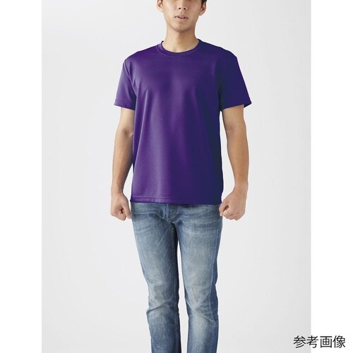 ファイバードライTシャツ バーガンディー