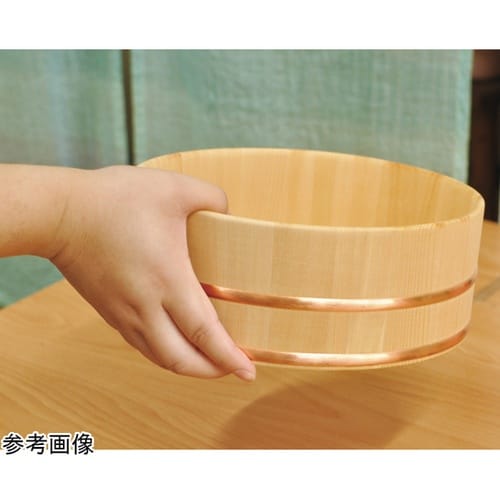 ひのき 湯桶(銅タガ/丸型) 82463