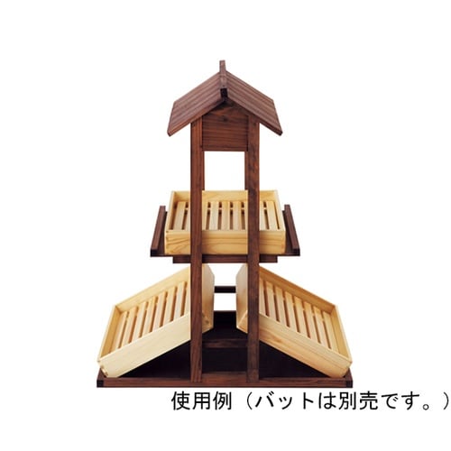 卓上演出販売台 両面(本体のみ)数奇屋塗