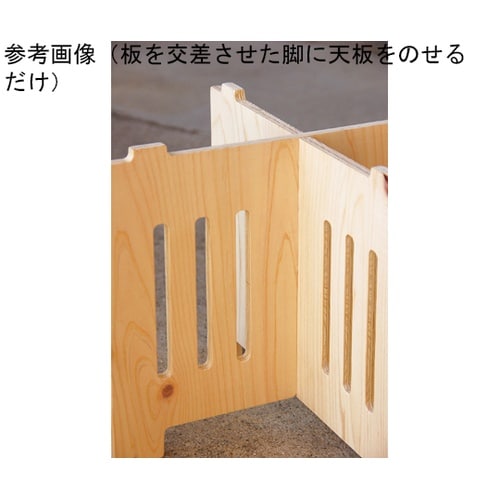 HP テーブル什器 丸(クリアー)大・小