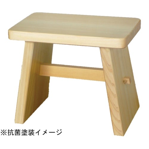 抗・EXP ひのき箱型風呂椅子 大 57