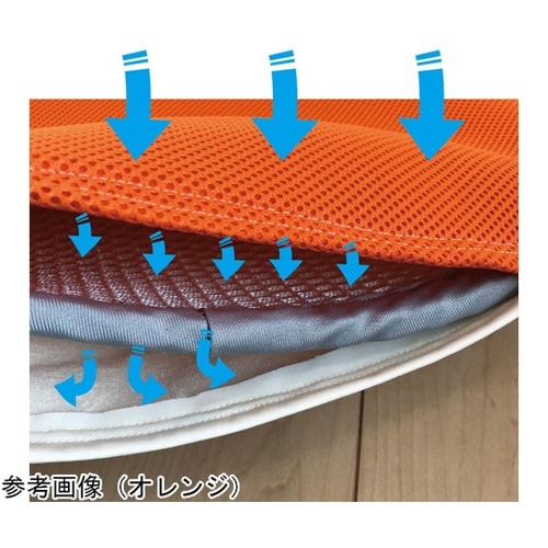 あんしんどこでも防水座布団 ライムグリー