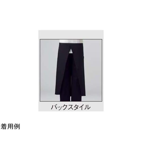 ロング丈 エプロン スミクロ F A18