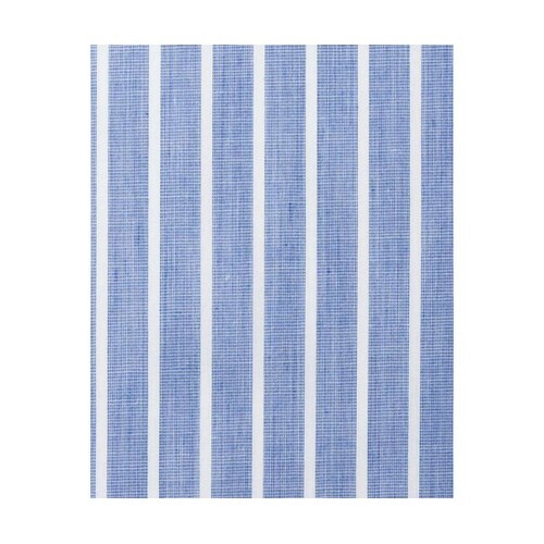 長袖 シャツ ストライプ M SBLU−