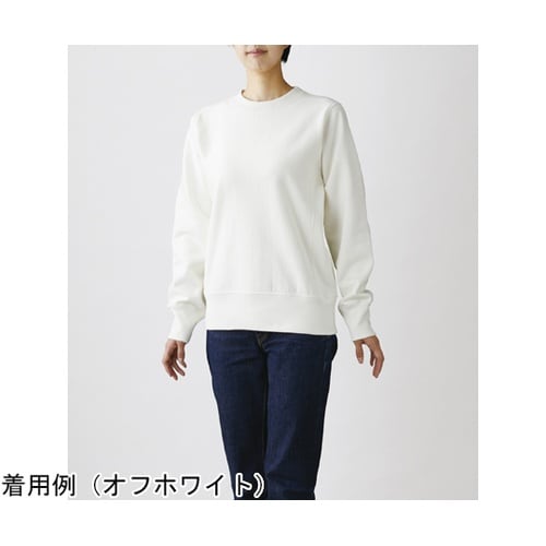ヘビーウェイトスェットシャツ オフホワイ